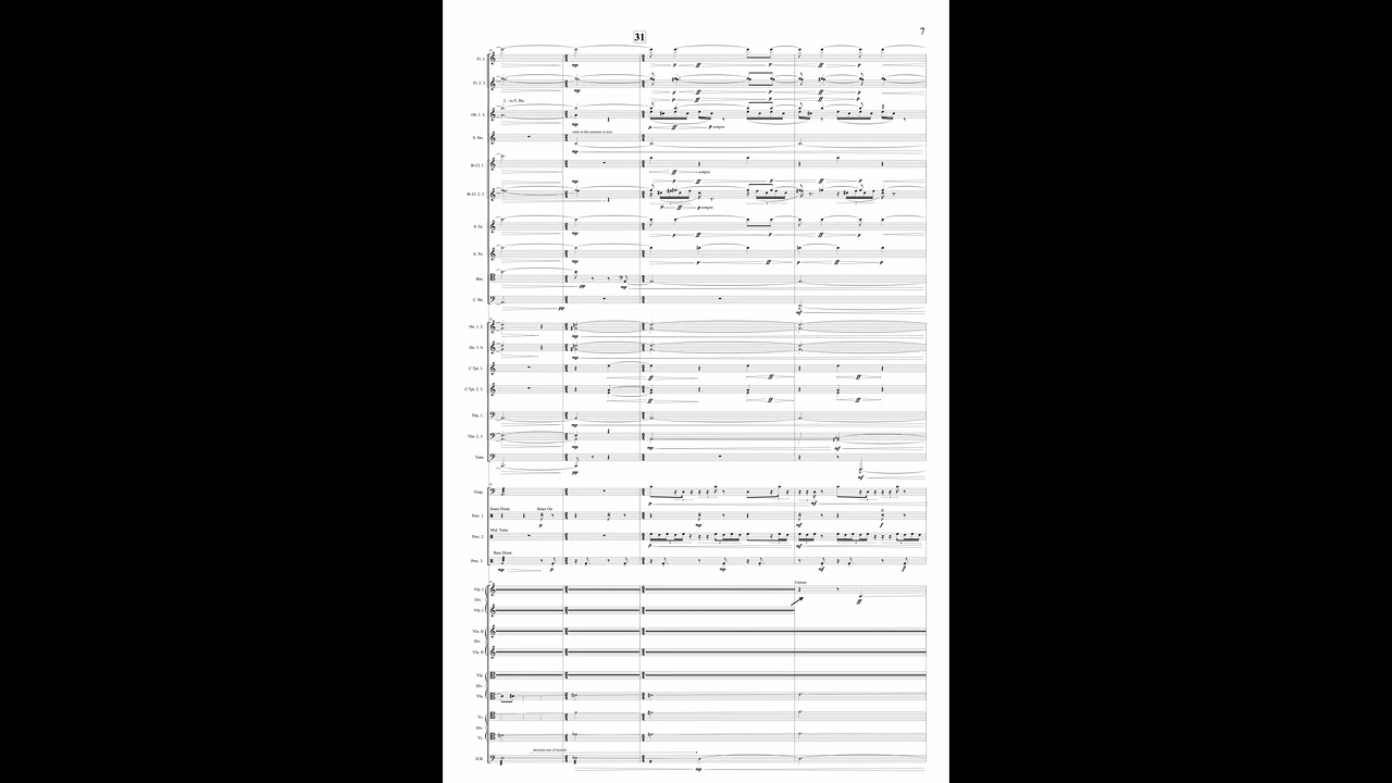 Eve: The Poem of Pneuma (2024) for orchestra (Score Video)