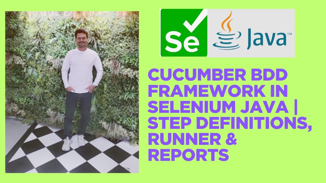 Cucumber BDD Framework in Selenium Java | Step Definitions, Runner & Reports