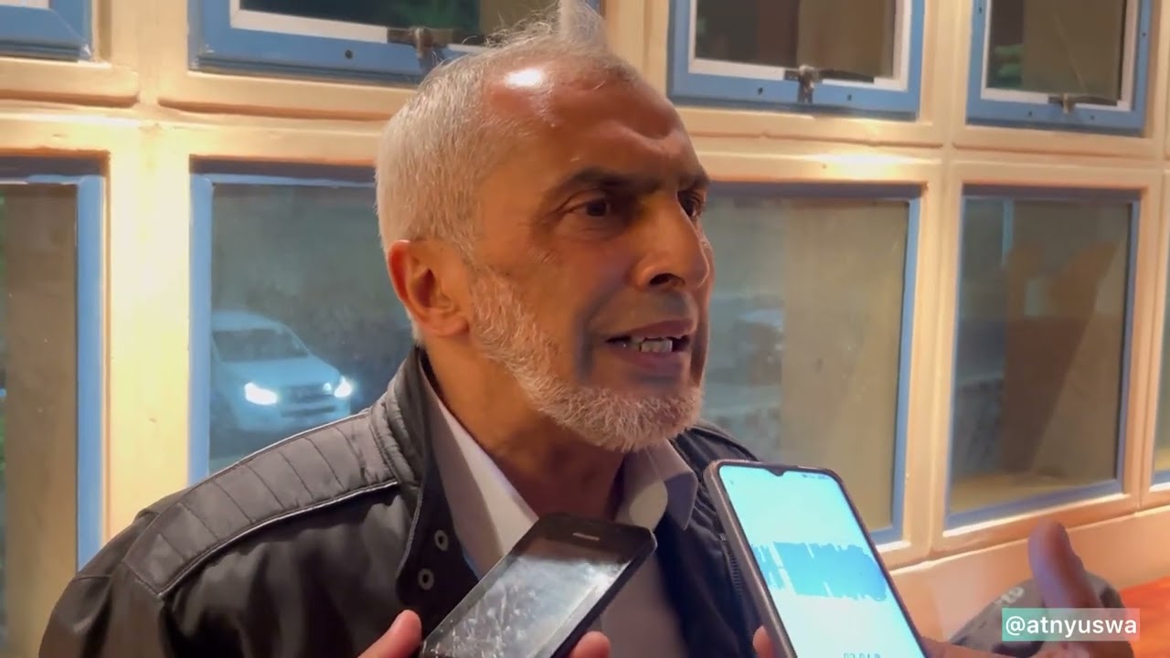Farouk Kododia speaking after Durban City’s first win of the season as a rebranded team