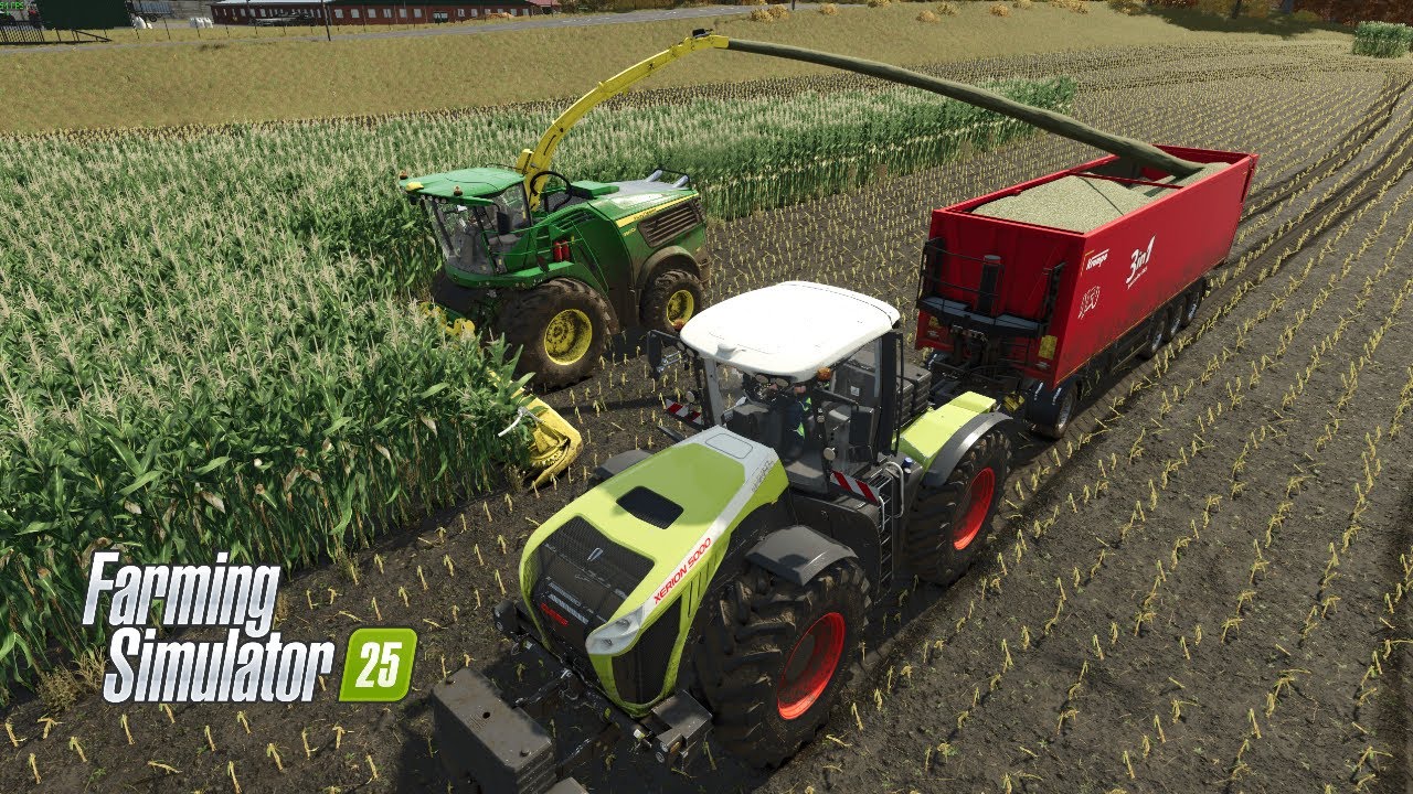 Farming Simulator 25 !!!KOSZENIE KUKURYDZY NA KISZONKĘ!!!
