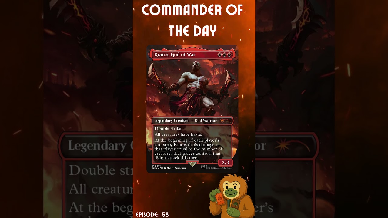 Kratos, God of War | Gibbon's Commander of the Day | #MTG #Commander #EDH #MTGCommander