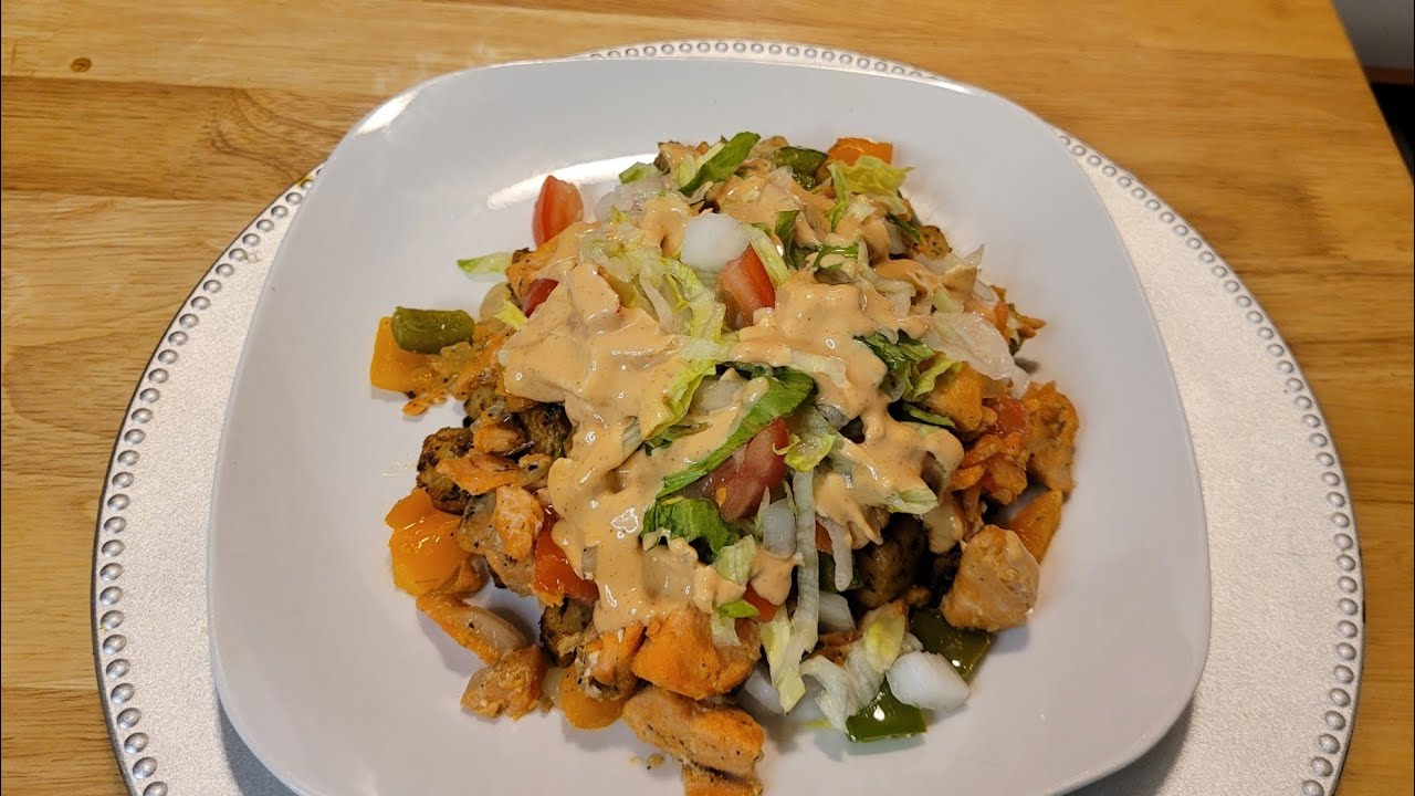 How to make Bake potato with Salmon 