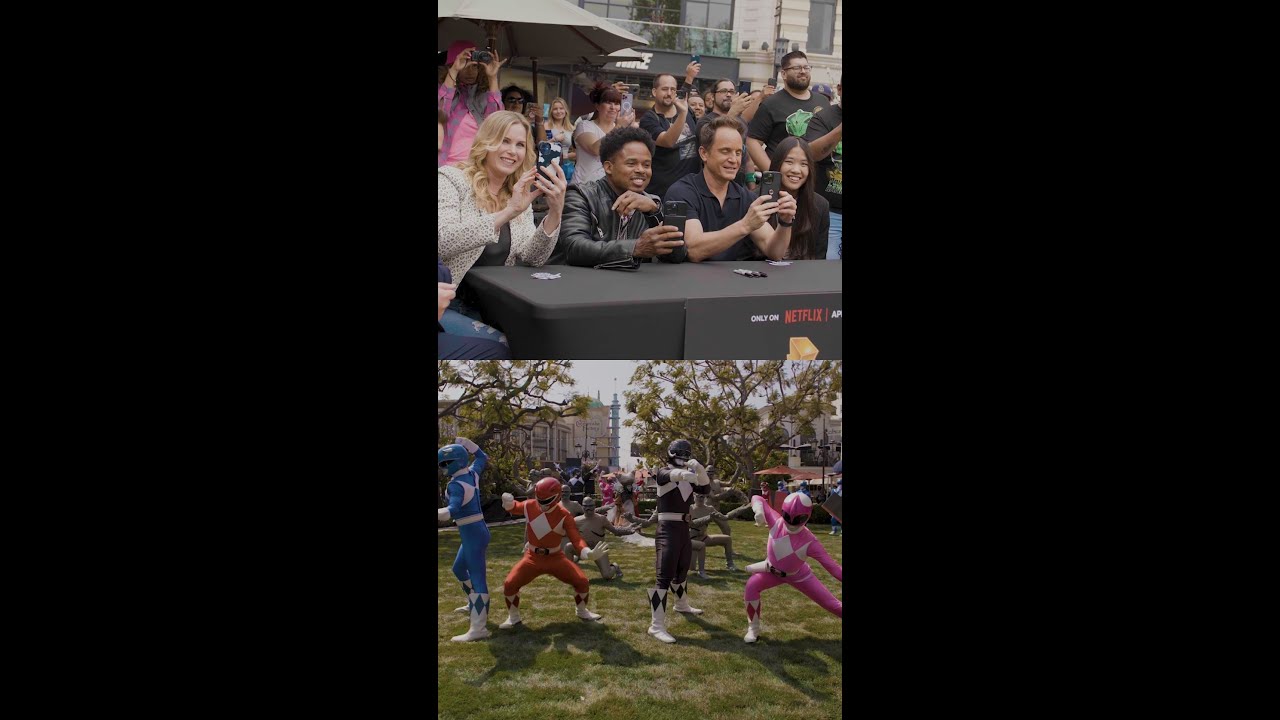 Mighty Morphin Power Rangers: Once & Always Reunion Surprise Flash Mob