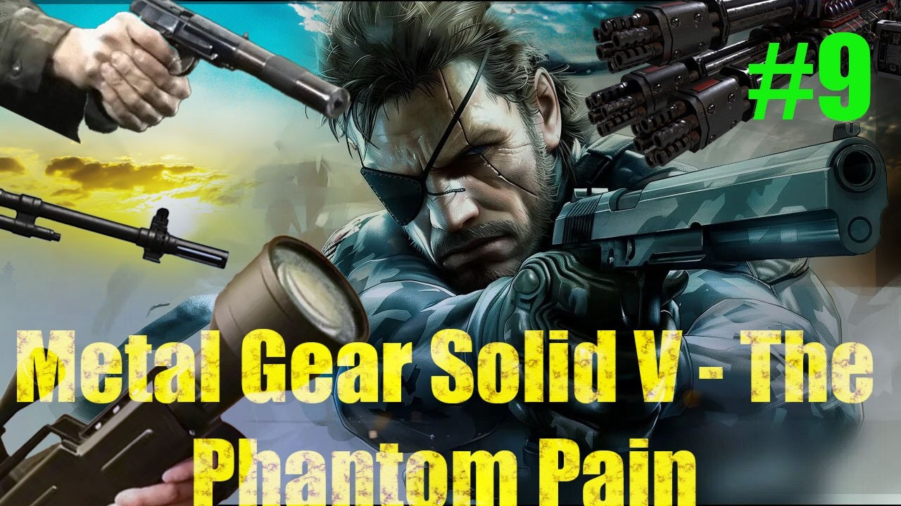 ✔METAL GEAR SOLID V: THE PHANTOM PAIN  №9  прохождение (побочнные задание  Захват чертежей RIOT SMG)