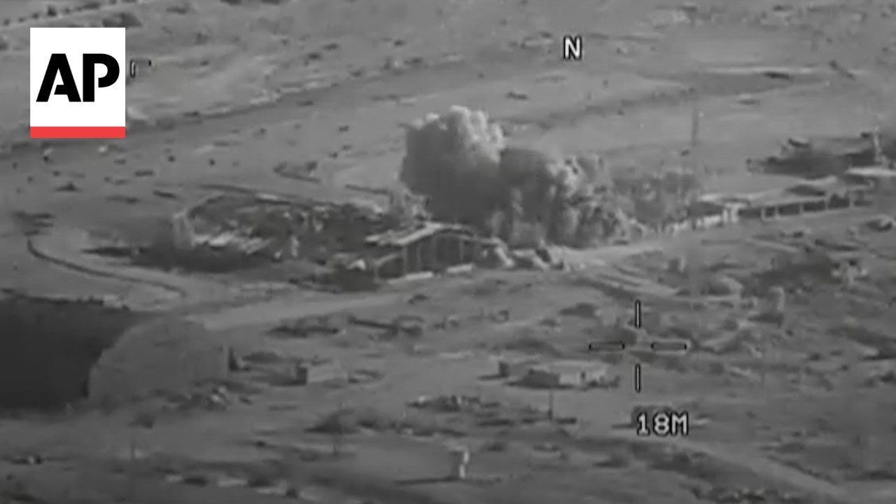 US military releases video of 13th night of strikes on Iran