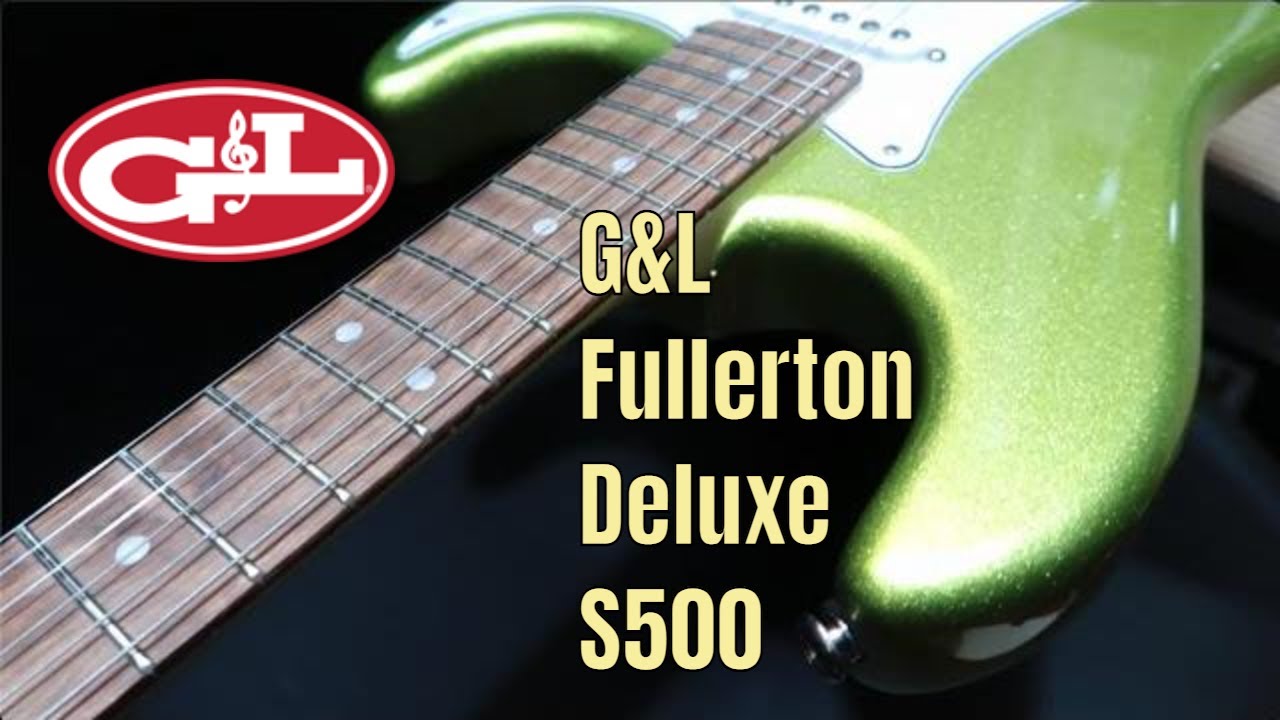 G&L Fullerton Deluxe S 500 Margarita