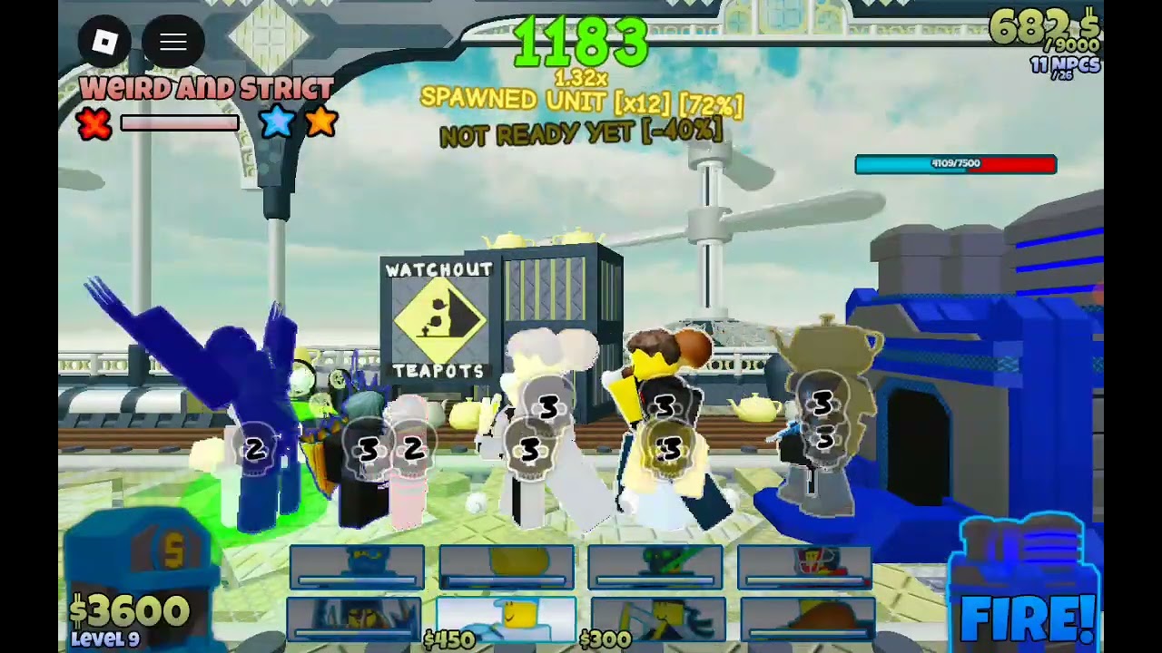 สอนผ่าน chapter 4 ด่าน 28 2 ดาว | Roblox The battle brick 