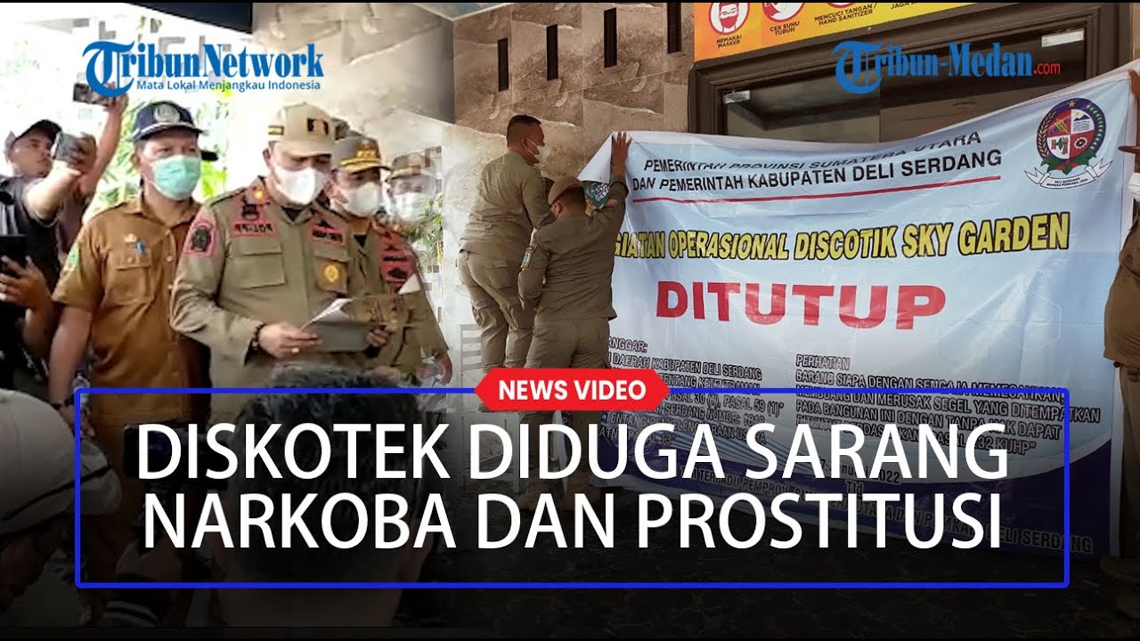 Diskotek Sky Garden di Deliserdang Resmi Disegel, Kasatpol PP Ancam Pidanakan Bila Buka Diam-diam