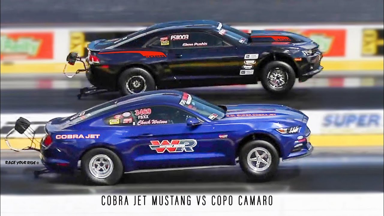 FORD VS CHEVY! COBRA JET MUSTANG VS COPO CAMARO! ULTIMATE FACTORY SHOWDOWN!