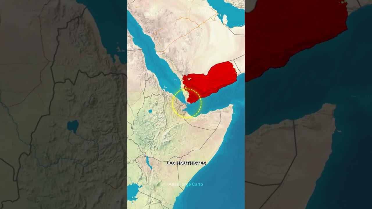 Bab El-Mandeb : Le Chokepoint Le Plus Crucial au Monde   #info #carte
