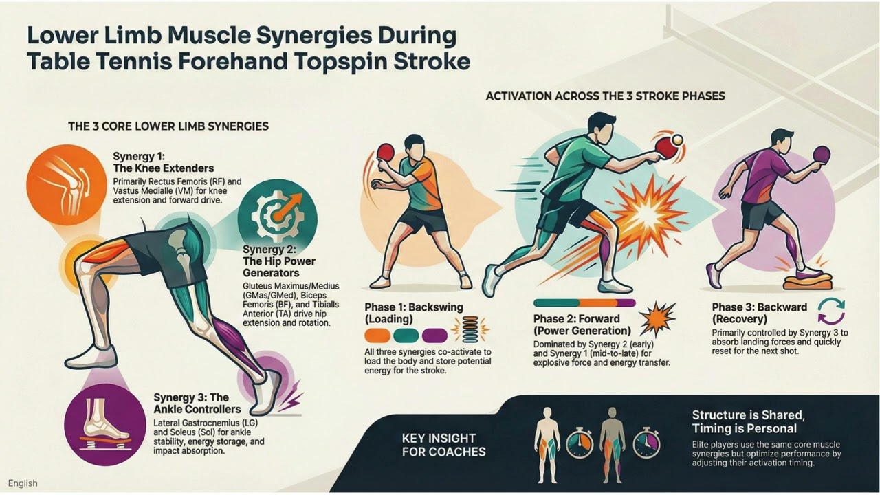 Table Tennis Forehand & Muscle Synergies | JSSM Podcast (EN)