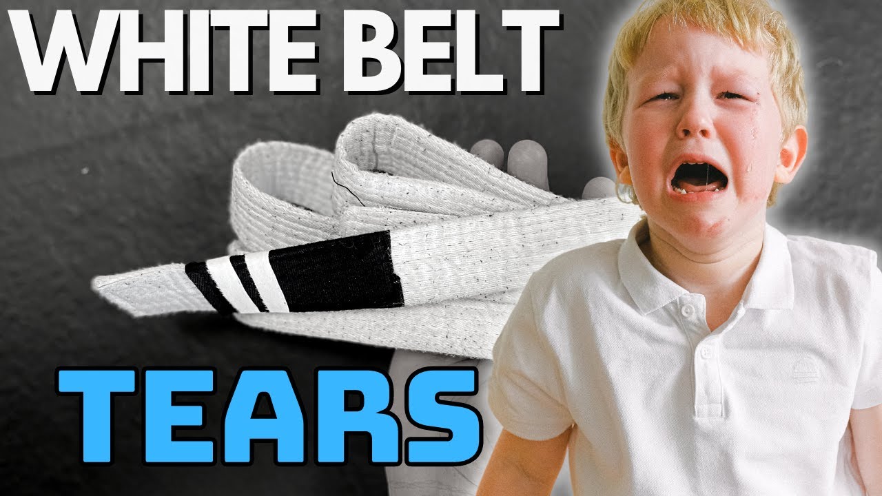 White Belt Tears | Brazilian Jiu Jitsu Belts