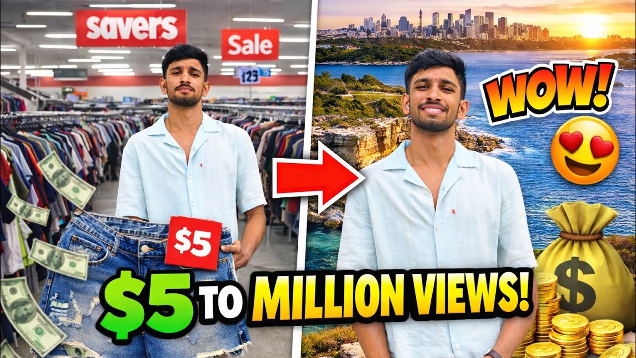 We Went to Savers for Bargains & Ended Up at Watsons Bay Like Millionaires 😂