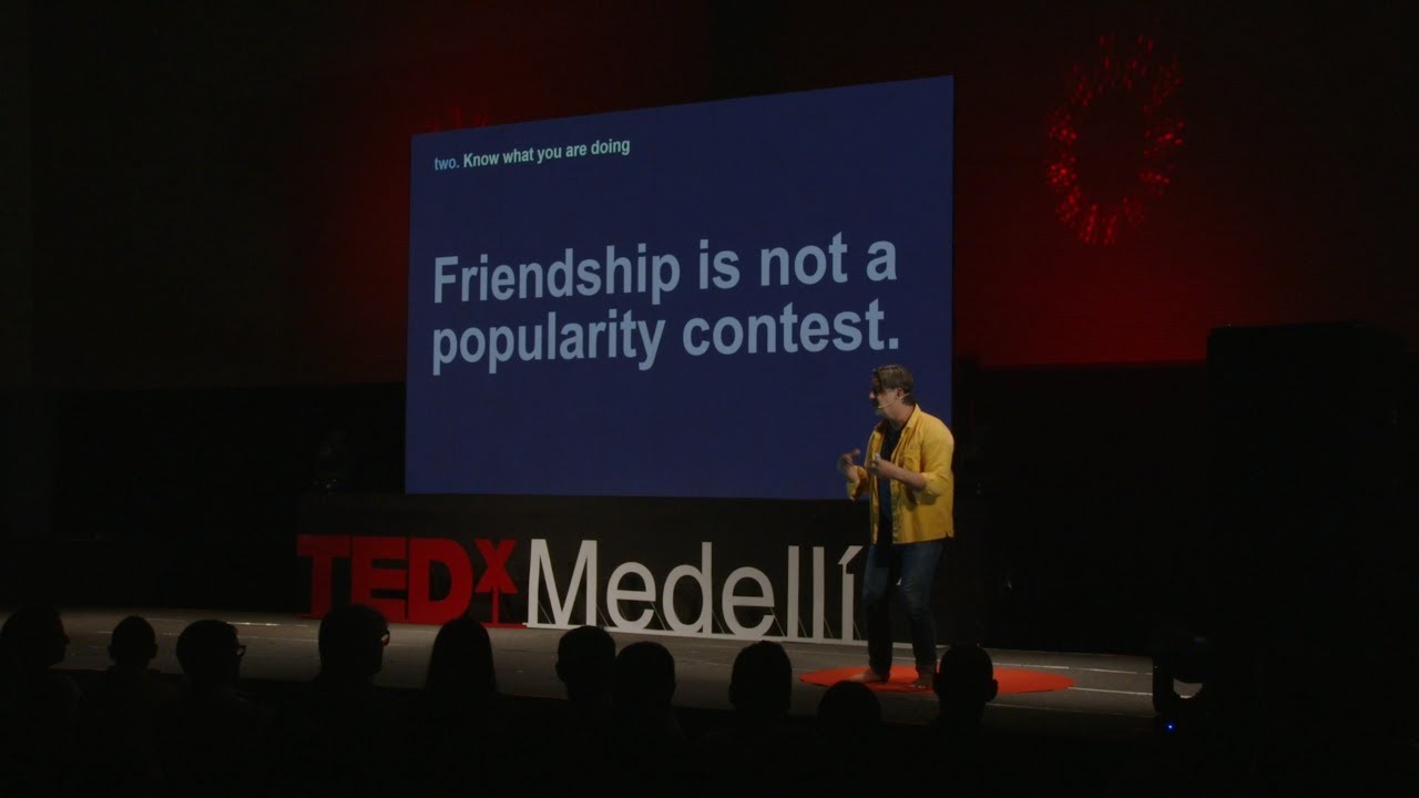 Why we overcomplicate friendship&mdash;and how to make it easy | Jeff Hamaoui | TEDxMedellin