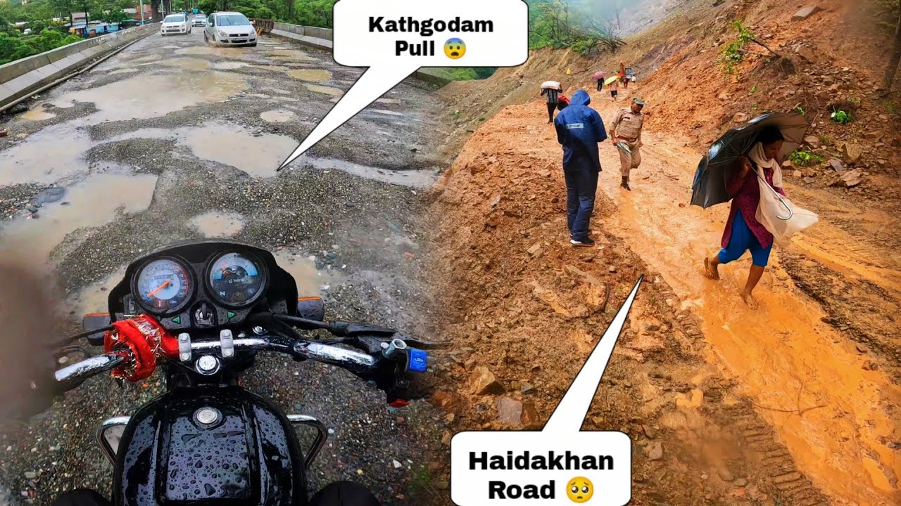 Danger Landslide ☠️ || Heavy Rain 😱 || Khatarnak Situations || Naresh Dhami Vlogs 🔥🔥