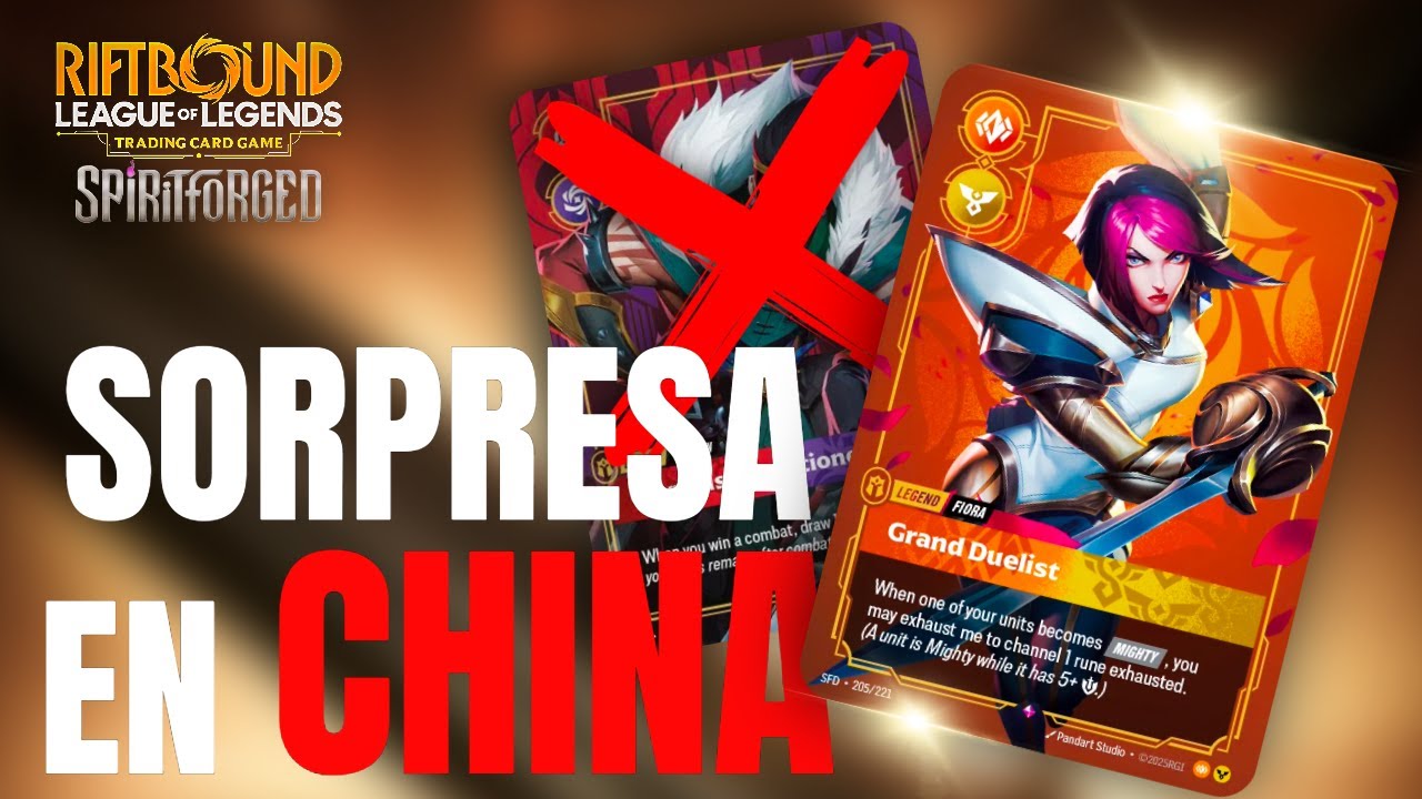 FIORA da la sorpresa en el primer regional de CHINA | Riftbound Spiritforged - Regional Open Fuzhou