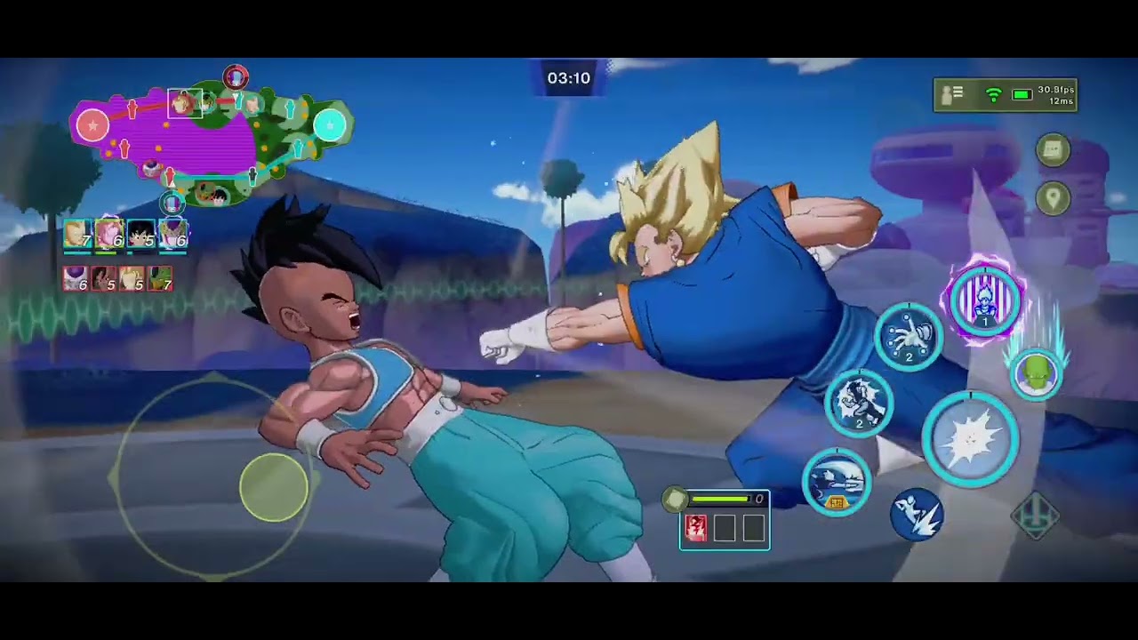 O MELHOR JOGO DE DRAGON BALL MOBILE? 
