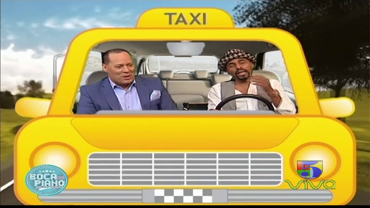Franklin Mirabal en El Taxi Chismoso de Boca de Piano es un Show