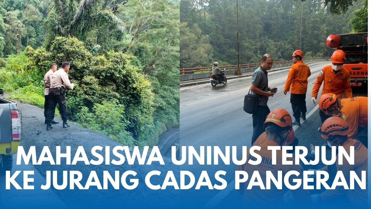 SELFIE SAAT HUJAN di Cadas Pangeran! Mahasiswa Uninus ini Alami hal Tak Terlupakan dalam Hidupnya