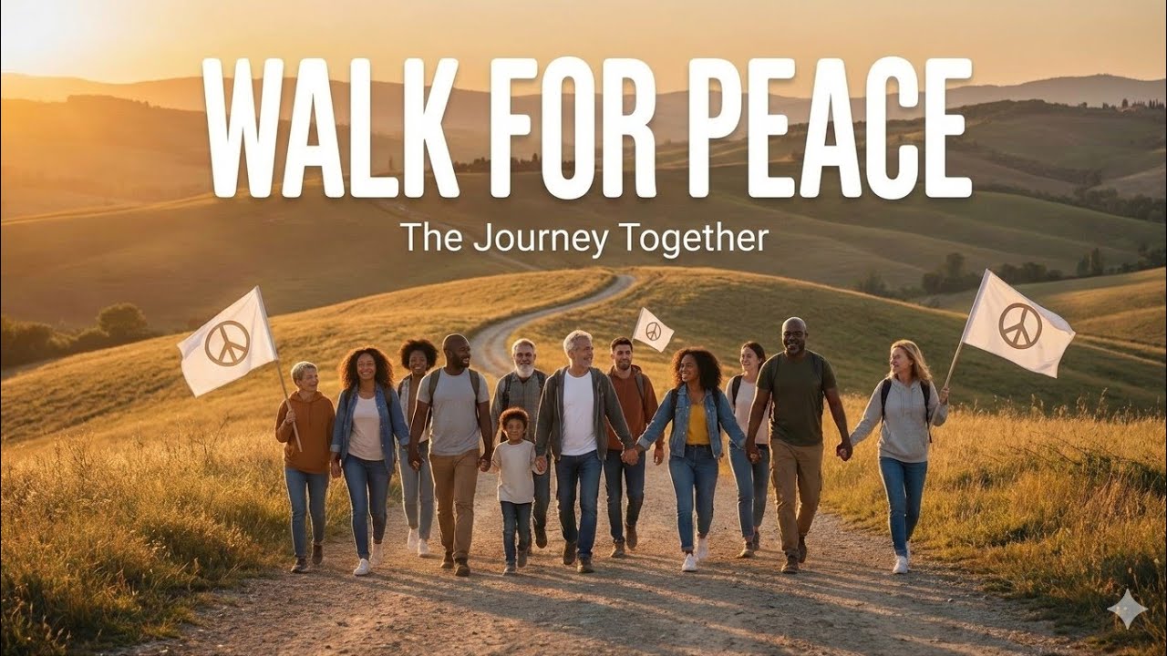 We Walk together #walkforpeace 