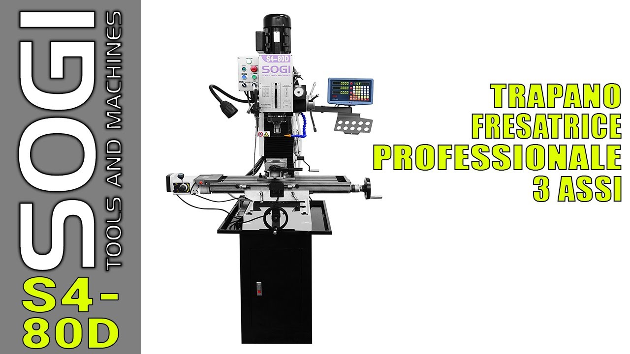 SOGI Trapano Fresatrice S4-80D BSmacchine