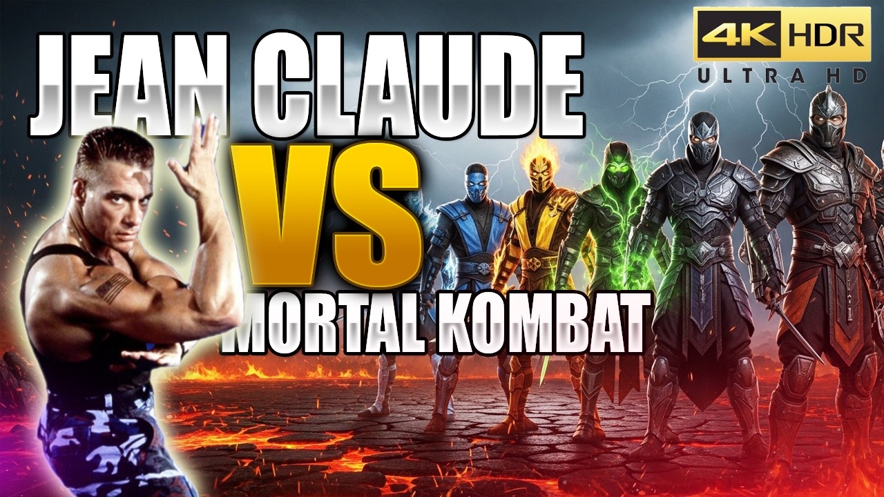 Jean Claude Van Damme vs Sub-Zero | BRUTALITY ÉPICA #retrogaming #gaming #mortalkombat #jeanclaude
