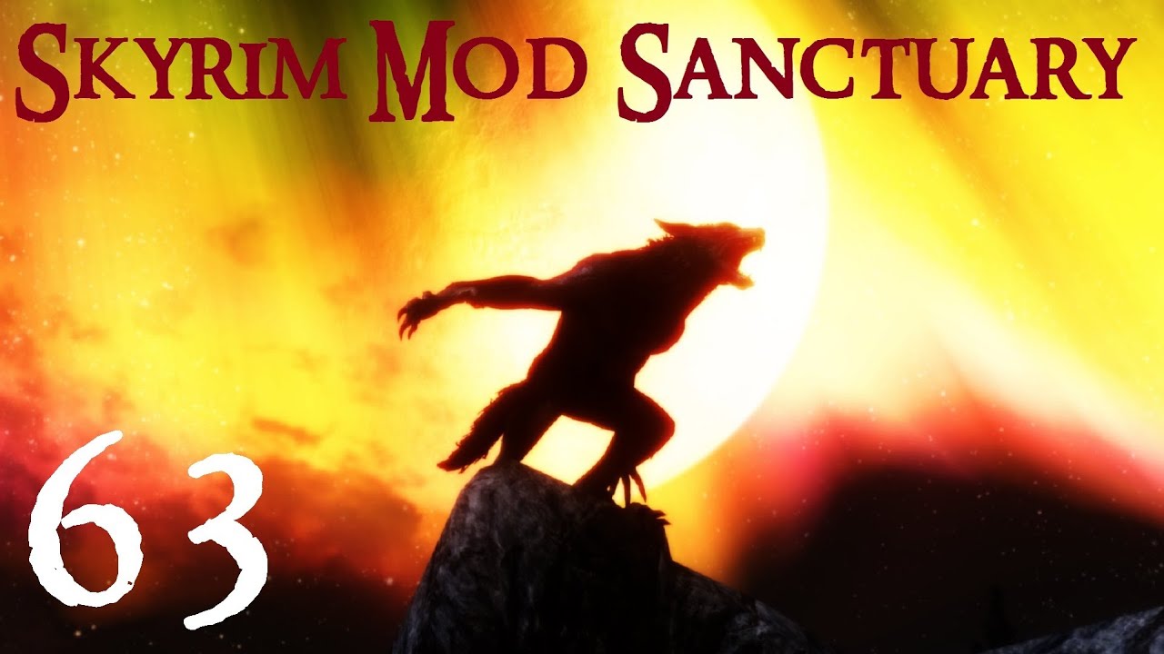 Skyrim Mod Sanctuary 63 : Werewolves 2