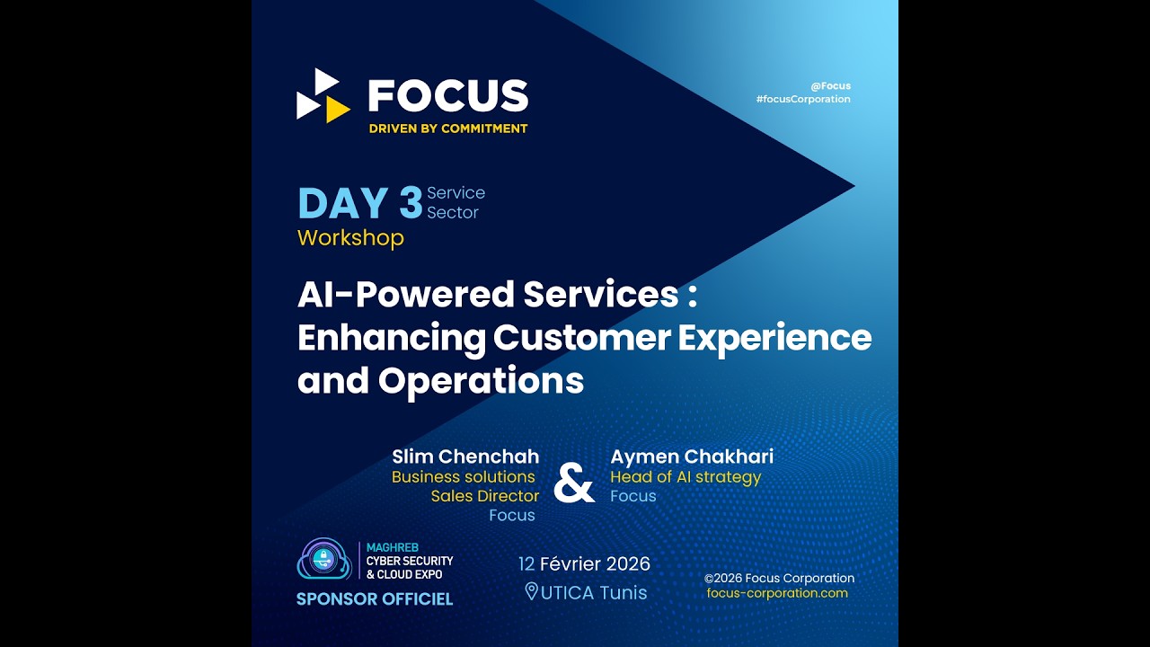 Focus : Workshop MCCE 2026 – AI-Powered Services: Enhancing Customer Experience and Operations