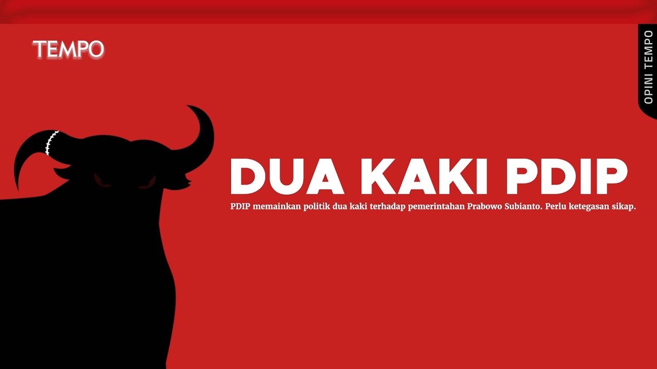 Politik Dua Wajah Banteng | Opini Tempo