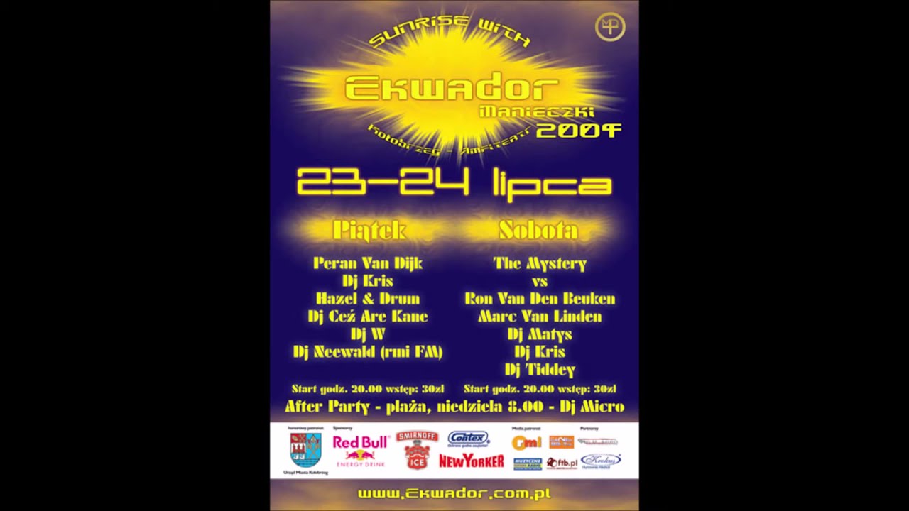 DJ W - Sunrise with Ekwador 2004 | Piątek