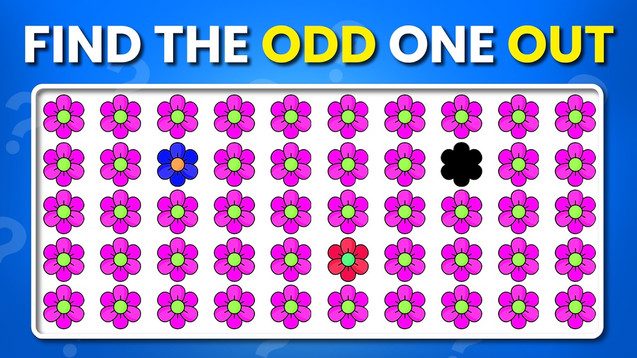 Find the ODD One Out | Emoji Quiz | Easy, Medium, Hard, Impossible