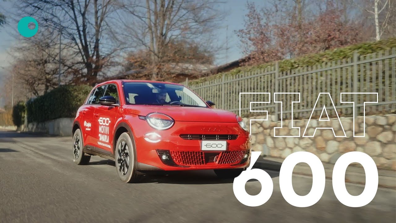 Nuova Fiat 600: VIDEORECENSIONE in ITALIANO del nuovo B-SUV  di Fiat!