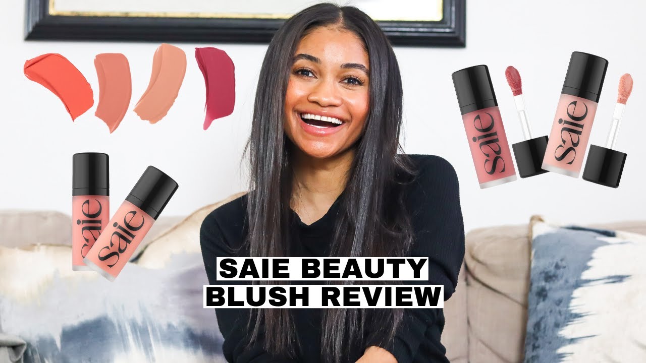 ОБЗОР РУМЯН SAIE BEAUTY // Хороши ли румяна Saie Beauty? Как они соотносятся с другими румянами?