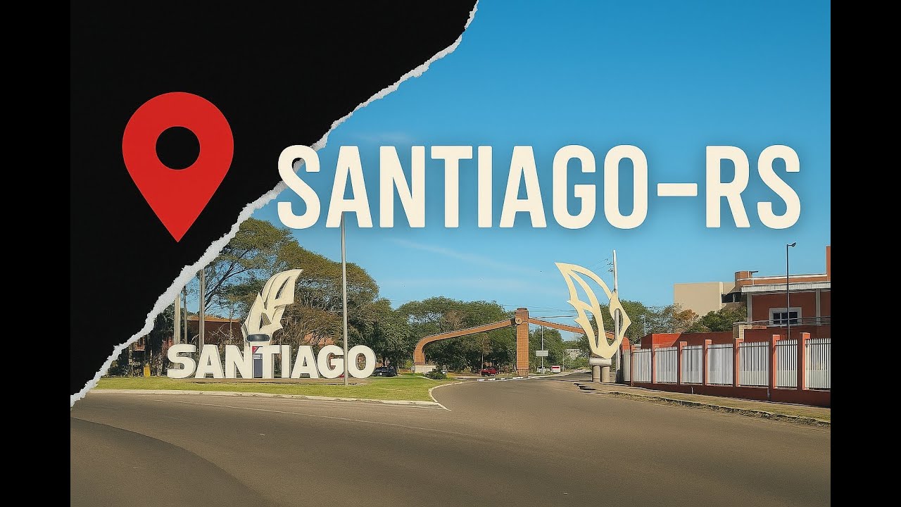 👉 Cidade de Santiago – RS 🚗 Tour de carro pelas ruas e pontos turísticos