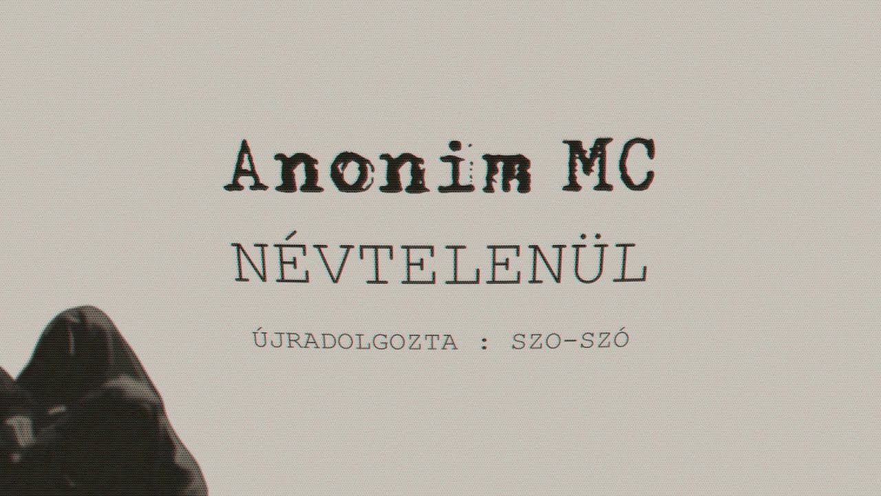 Szo-szó - Névtelenül [Anonim Mc 