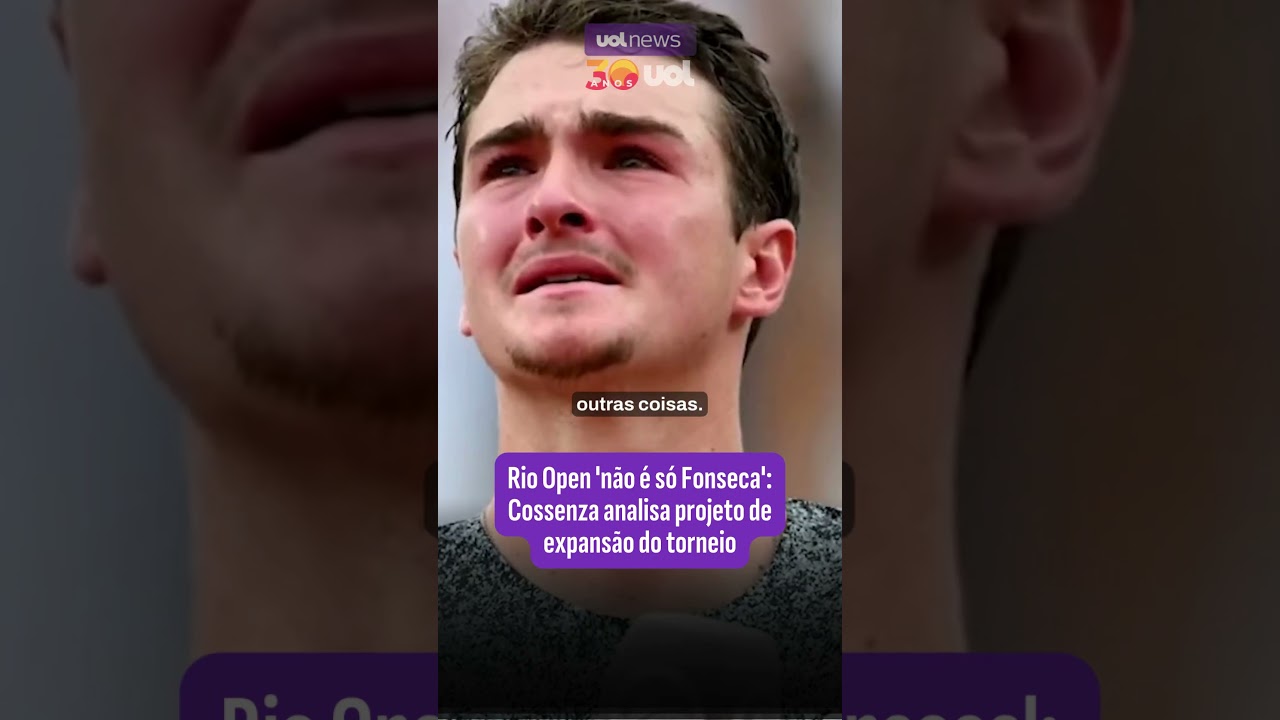 RIO OPEN 'N&Atilde;O &Eacute; S&Oacute; FONSECA': COSSENZA ANALISA PROJETO DE EXPANS&Atilde;O DO TORNEIO