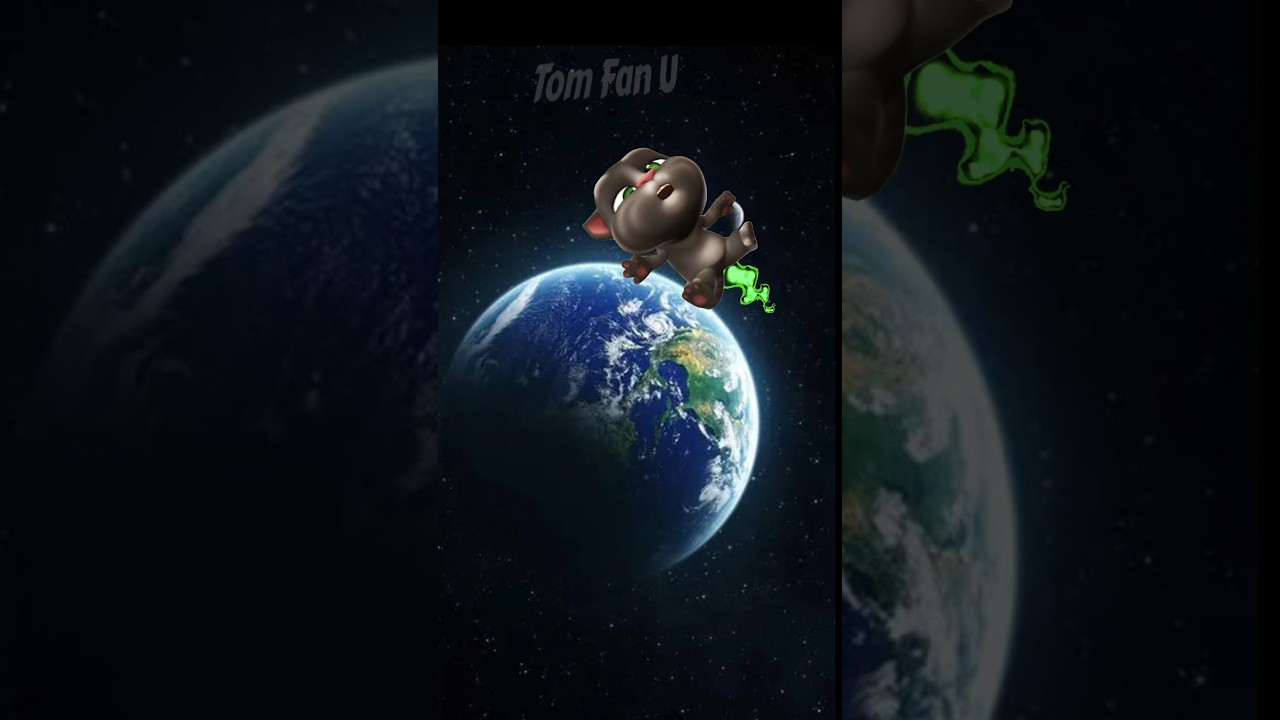 Rocket Tom Lol My Talking Tom 2 😅💥 #shorts #tom #cat #mytalkingtom2 #trend1