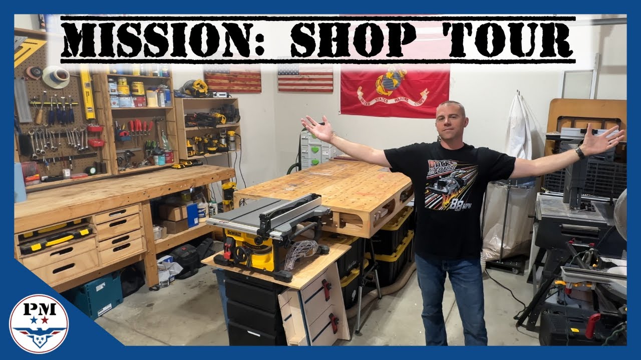 2023 Shop Tour! (Layout, Tips, and Organization)
