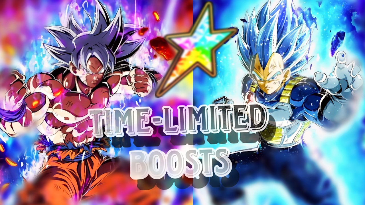 11TH ANNIVERSARY LIMITED TIME BOOSTS!! 100% EZA LR AGL UI GOKU & 100% EZA LR INT EVO BLUE VEGETA!