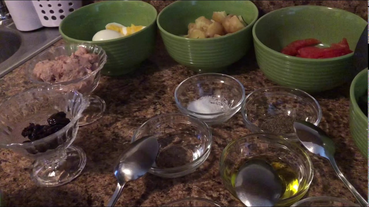 Easy Ni&ccedil;oise salad recipe