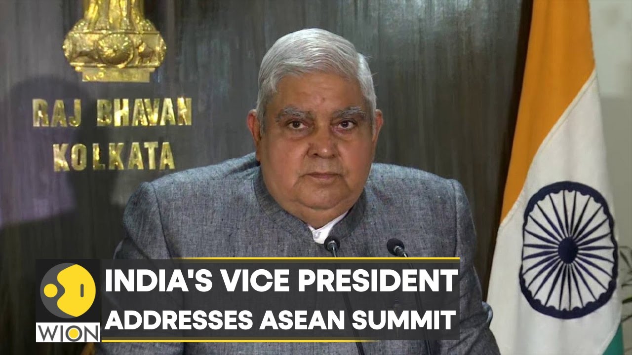 ASEAN Summit 2022: India's Vice President Jagdeep Dhankar addresses summit | Latest News | WION