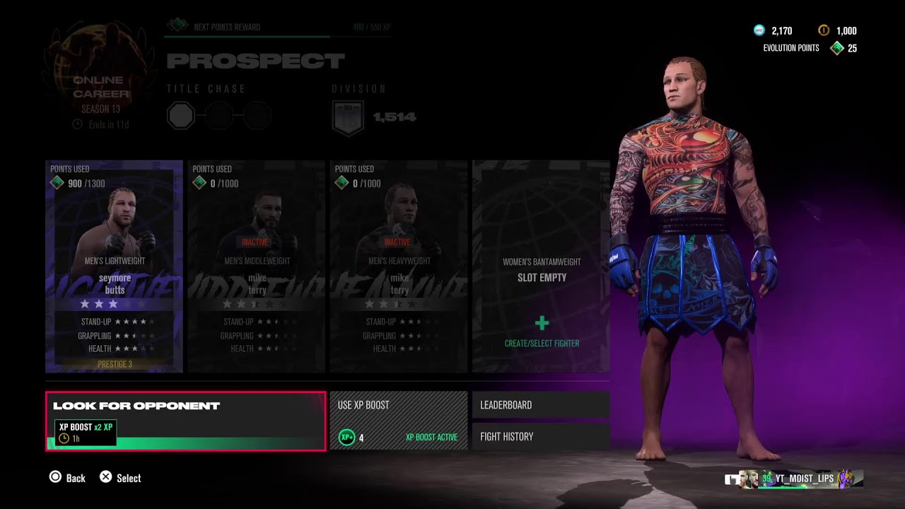 Ufc 5 online career!