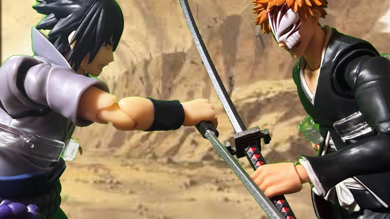 Sasuke v Ichigo Stop Motion