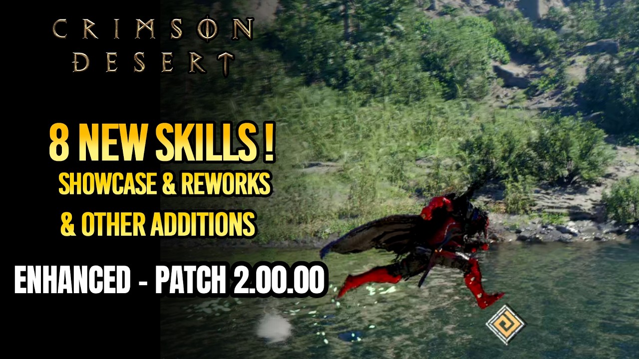 Новые навыки! | Crimson Desert Enhanced | Патч 2.00.00