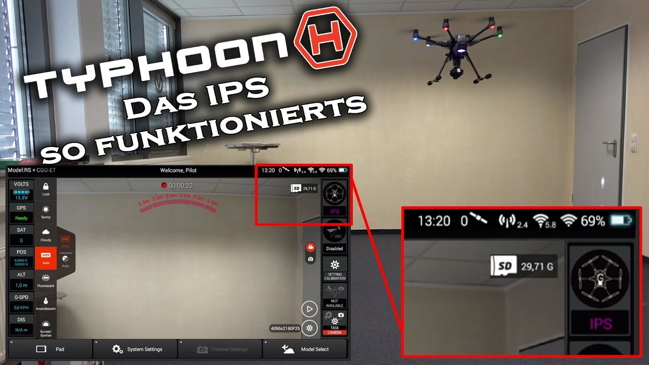 #15 Yuneec Typhoon H - Das IPS - so funktionierts | IPS - thats how it works (german deutsch)