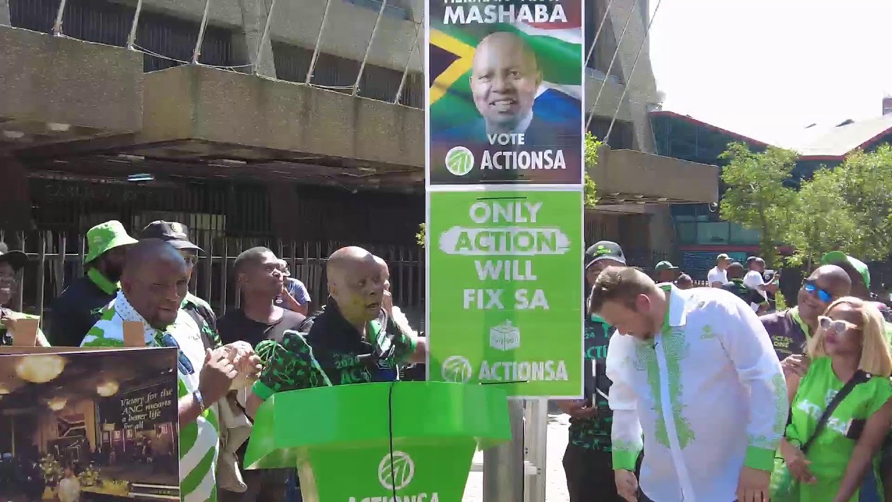 ActionSA Unveils Posters Ahead of First-ever General Election