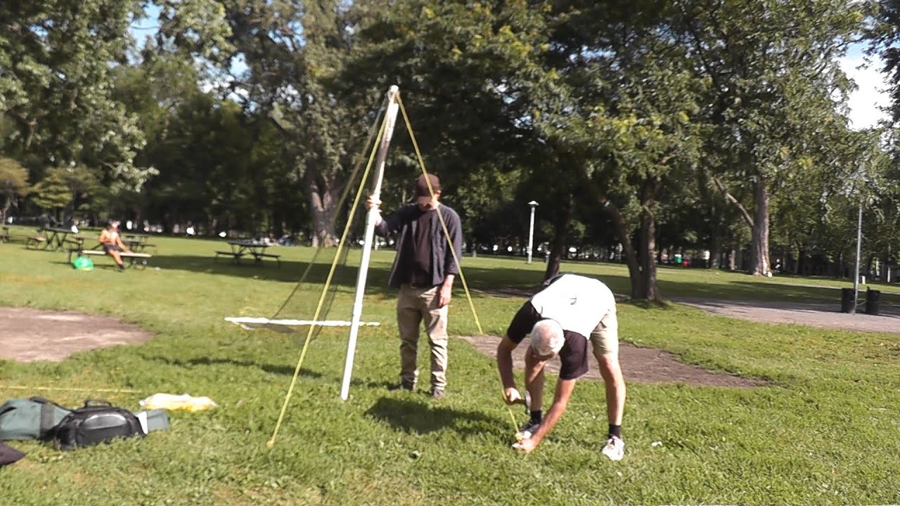 Montage du filet de Peteca partie 2 - Le filet