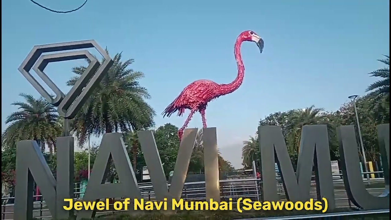 How to come Jewels of Navi Mumbai (Seawoods) with train || Exploring Jewels of Navi Mumbai