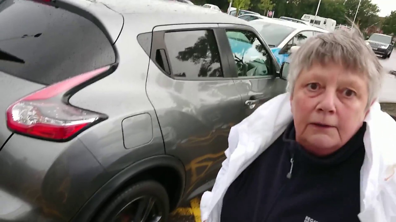 Woman Attacks Filmer after Driving Wrong Way down UK Car Park