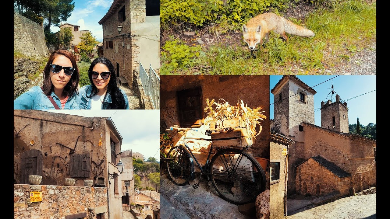 Pueblos medievales de Cataluña - Mura y Talamanca 🇪🇸